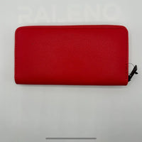 Badgley Mischka Red Vegan Leather Long Wallet - NEW IN PACKAGE