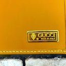 Vintage Gucci Logo Canvas & Leather Long Wallet - Authentic  EUC