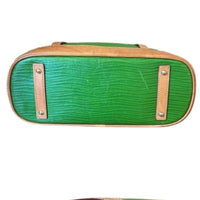 Kelly Green Dooney & Bourke Leather Shoulder Bag EUC