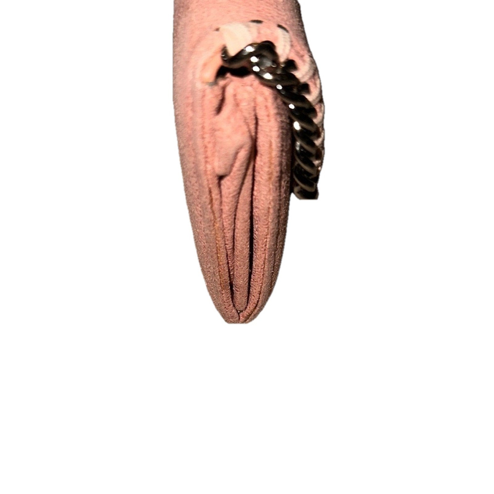 Stella Mc Cartney Stella McCartney Suede Clutch Wallet Pink