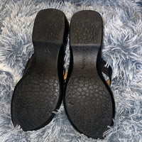 Clarks Black Leather Sandals NWOT