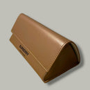 Authentic Burberry London England, Camel Brown Leather CASE