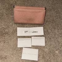Stella Mc Cartney Stella McCartney Suede Clutch Wallet Pink