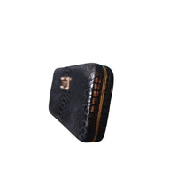 Michael Kors black snakeskin embossed wallet
