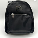 Badgley Mischka Black Mini Backpack Bag