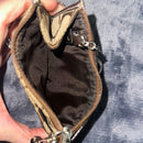 Coach Signature Vintage Keycard Holder Wristlet
