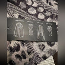 International Concepts I.N.C. Snake Skin metallic thread Shawl/Scarf - NWT