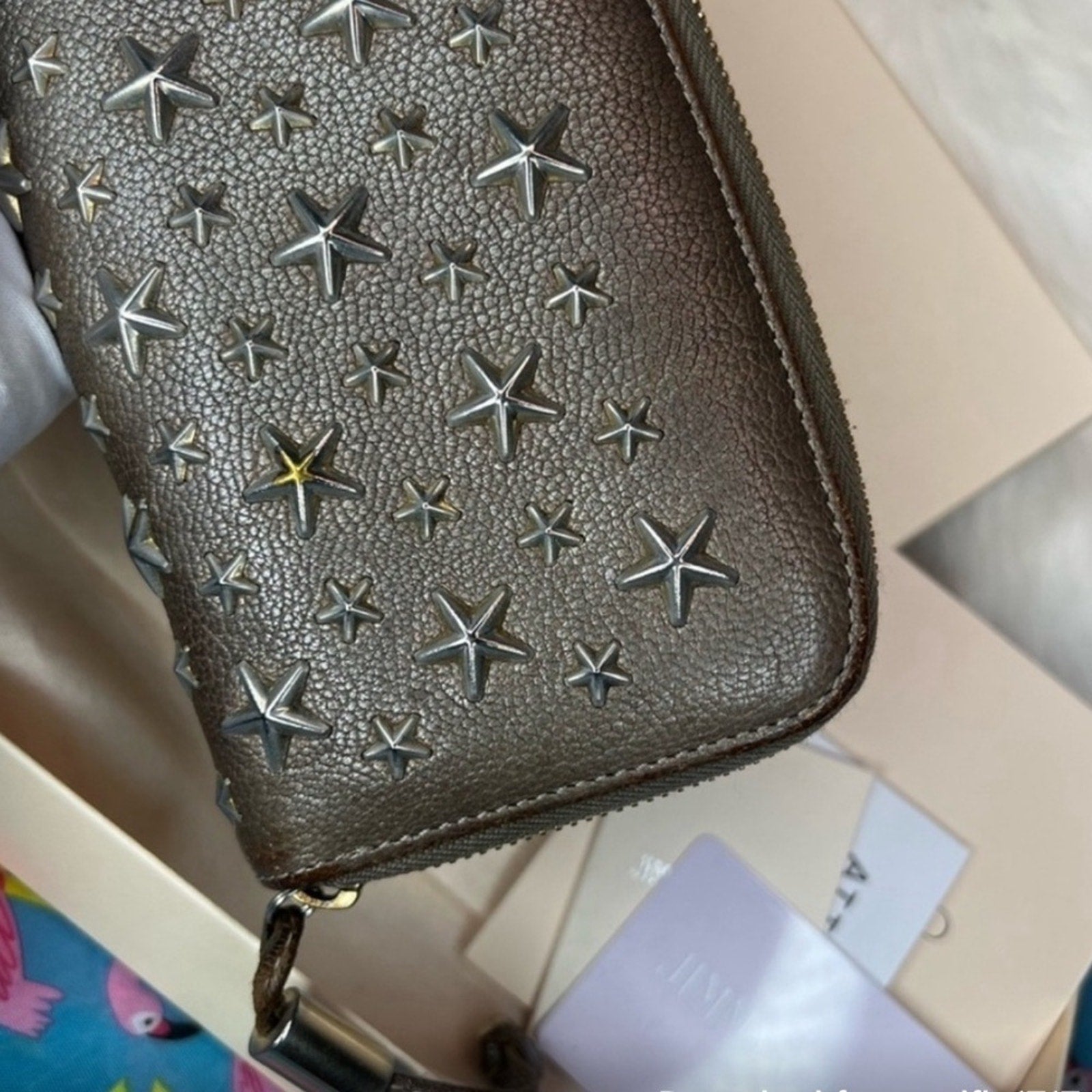Jimmy Choo Star Studded Wallet-Full Inclusion