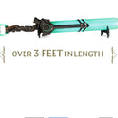 League of Legends, Life-Size Ekko’s Bat, Over 3 Feet with 15+ Iconic Lights and Sounds, Premium Cosplay, Display Stand, Champion Collection for Ages 15 +