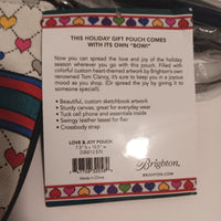 Brighton love and joy crossbody pouch ( nwt)  large tassel included