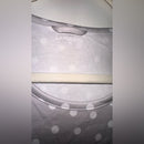 Lands End Gray Polka Dot Short-sleeve Nightgown