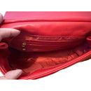 Badgley Mischka Red Vegan Leather Crossbody Purse