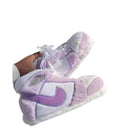 Nike Air Retro 1 Low Light Purple Slipper