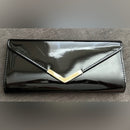 Aldo Black Patent Leather Clutch