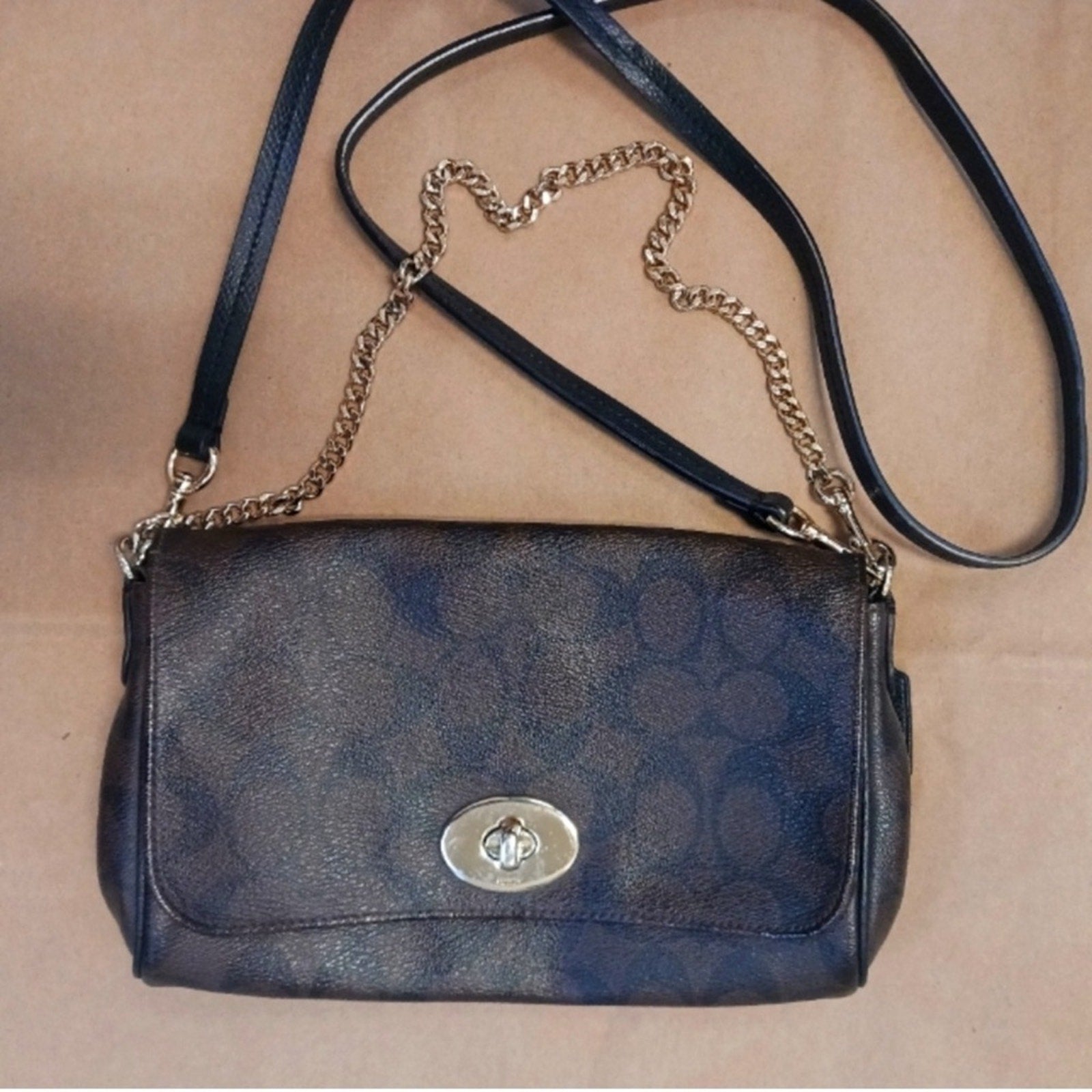 GUC Coach 'Ruby' Bag Crossbody Clutch Purse