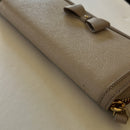 kate spade ♠️ long wallet ribbon beige 21 - excellent condition
