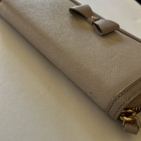 kate spade ♠️ long wallet ribbon beige 21 - excellent condition