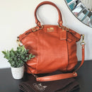 Coach Madison Leather Lindsey Satchel Handbag
SKU 43113 EUC