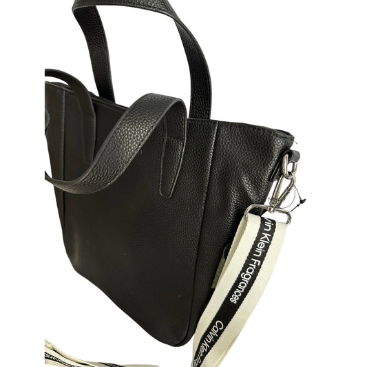 Celvin Klein Small Black tote With Sports Strap