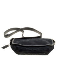 Coach Black Signature Canvas Crossbody Bag NWOT
