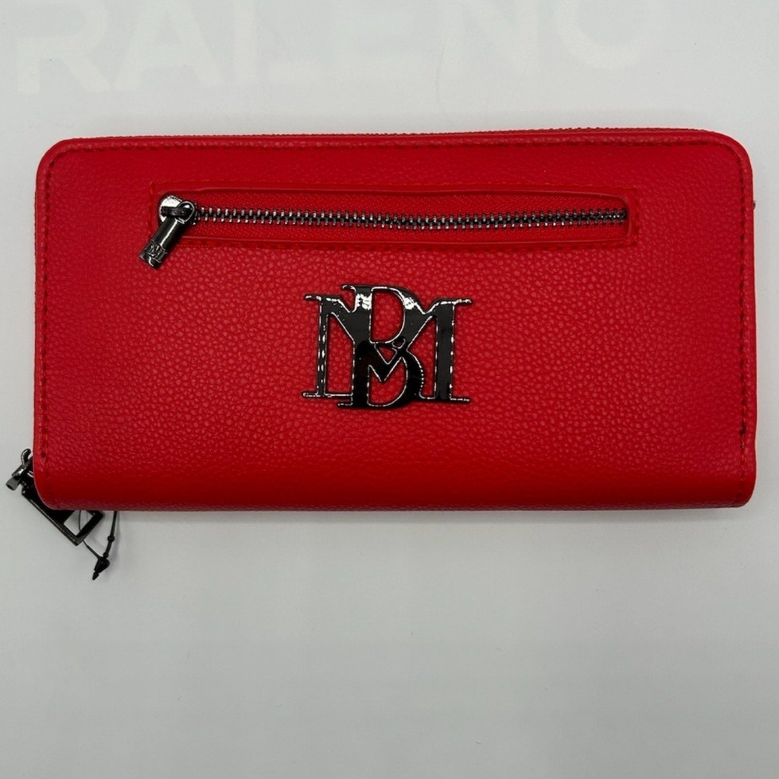 Badgley Mischka Red Vegan Leather Long Wallet - NEW IN PACKAGE
