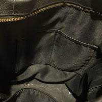 Coach Women's Scout Black Pebble Leather Hobo Bag