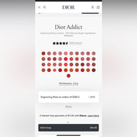 Dior Addict refillable Lipstick