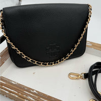 Tory Burch leather Thea Clutch Crossbody - NWOT