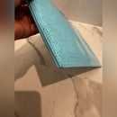 KATE SPADE HEART PRINT ZIPPER CLUTH WALLET