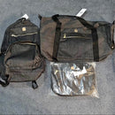 Jessica Moore Weekender Black * 4 PIECE * Travel Set