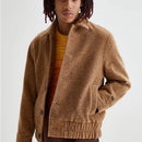 Men's Brown Wool Blend Jacket NWOT