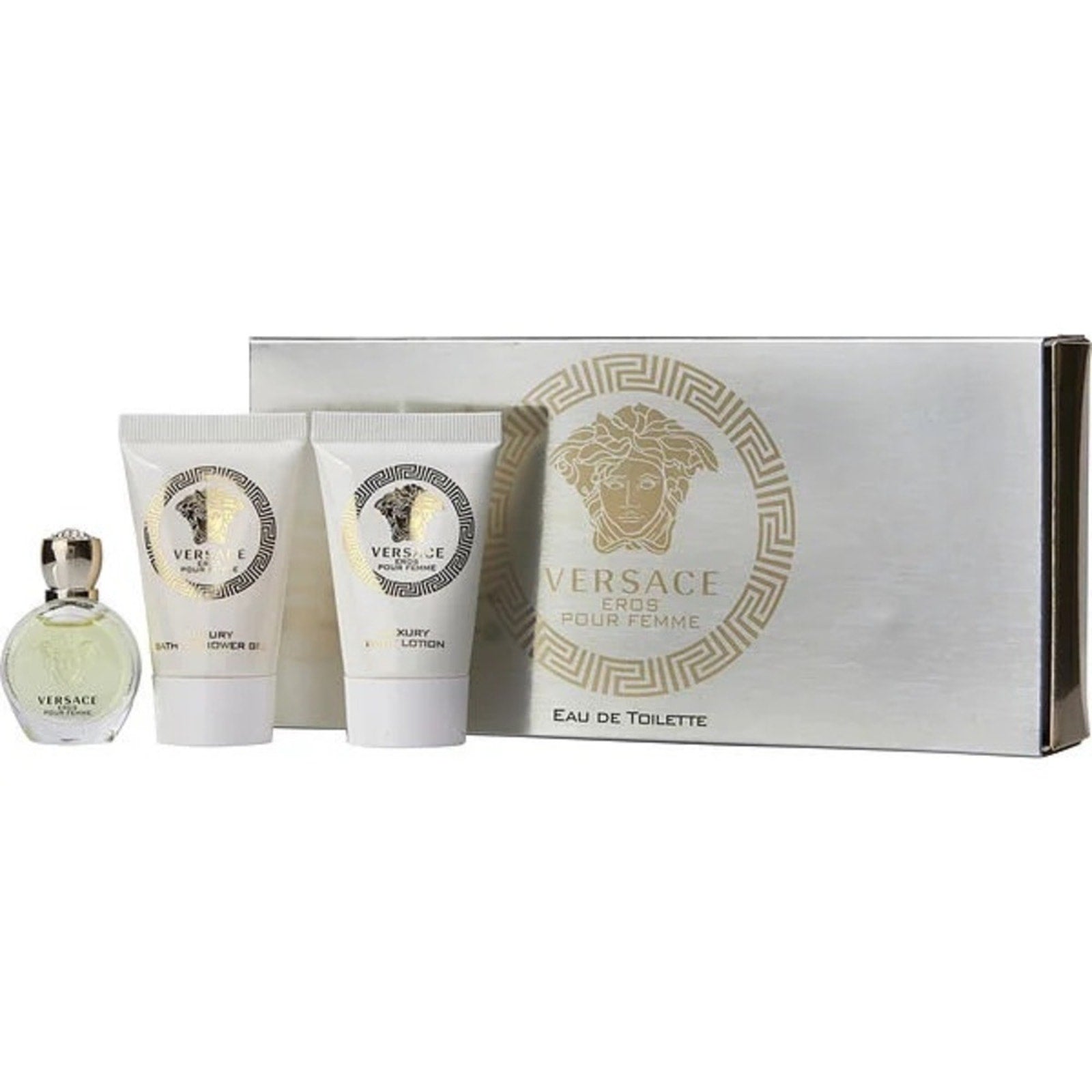 Versace Shower Gel, Body Lotion, Perfume