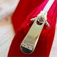 DIOR Beauty RED Cosmetic Bag clutch Pouch case TROUSSE canvas (Limited Edition 2023)