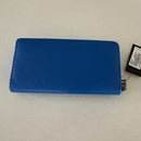 BADGLEY MISCHKA Electric Blue Zip Around Wallet