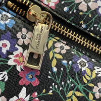 Karl Lagerfeld Black and Green Tote Bag NWOT