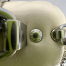 NWOT - Coach CJ526 Mini Klare Crossbody Puffy Diamond Quilting Chalk Leather