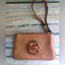 EUC Michael Kors Leather Wristlet