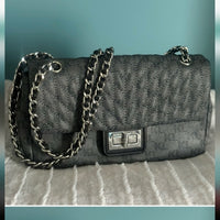 Karl Lagerfeld Convertible MonogramCrossbody NWOT