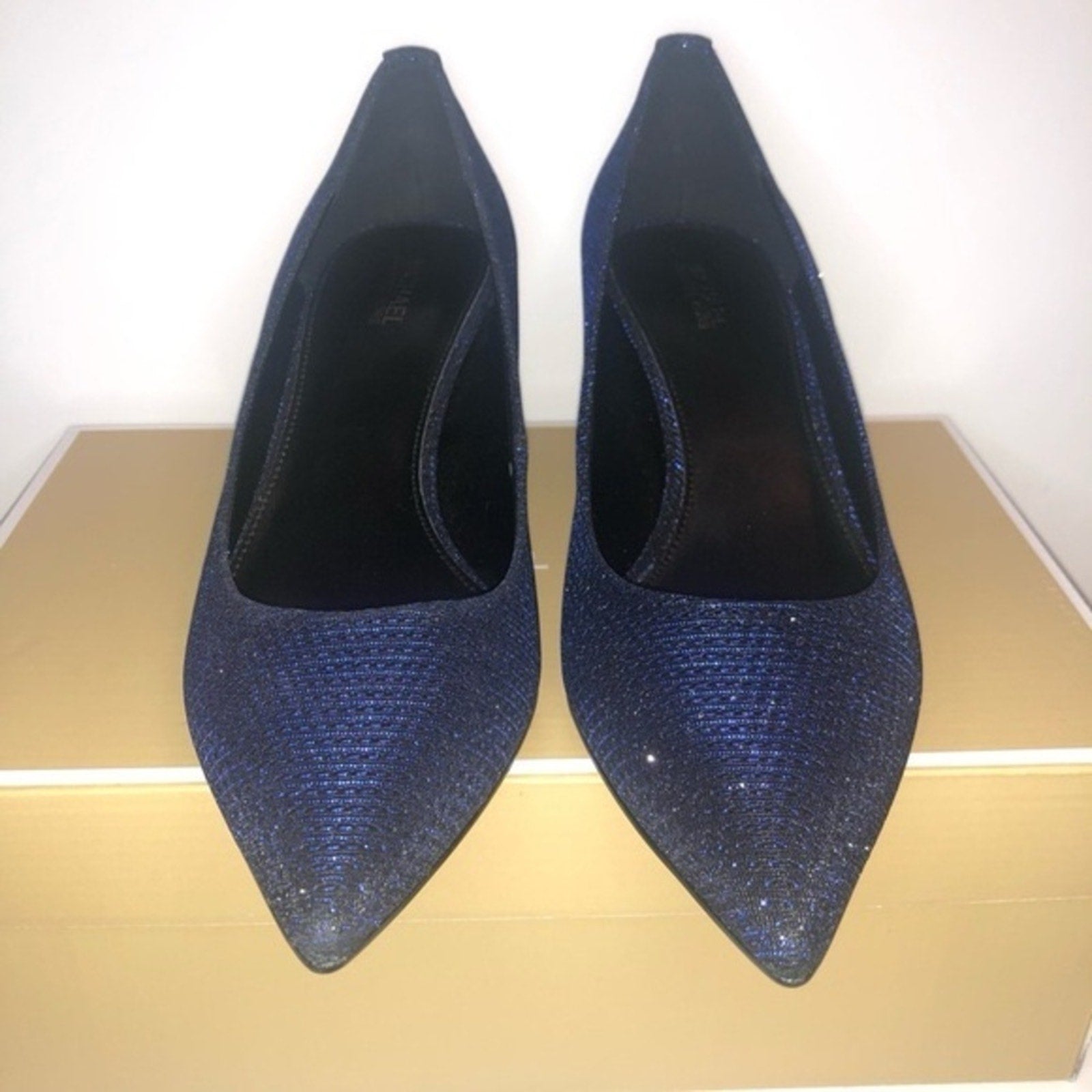 Elegant Blue Women's Heels