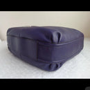 Coach Women's Blue Leather Shoulder Bag