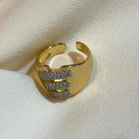 NEW 18K GOLD PLATED RING