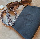 DIOR wristlet converted from beauty bag