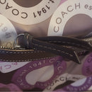 Coach Signature Snaphead F18377 Pink & Purple Multifunction Diaper Bag